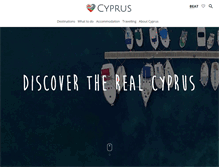 Tablet Screenshot of heartcyprus.com